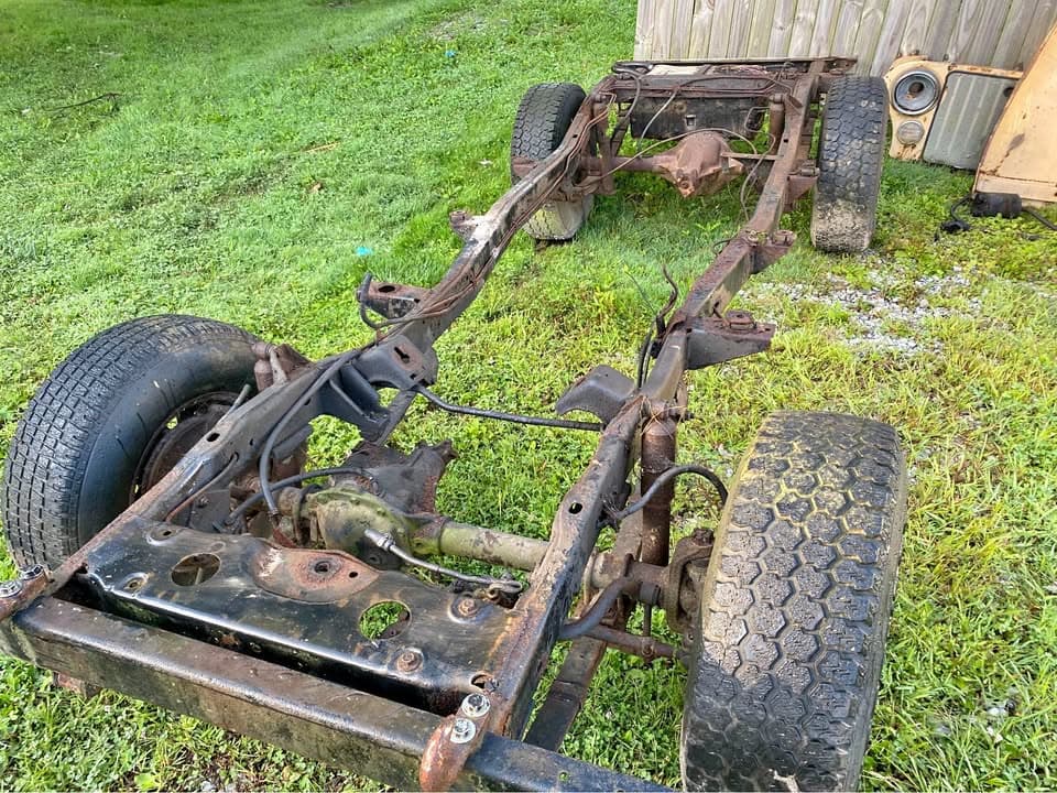 Jeep CJ8 Scrambler Frame And Axles