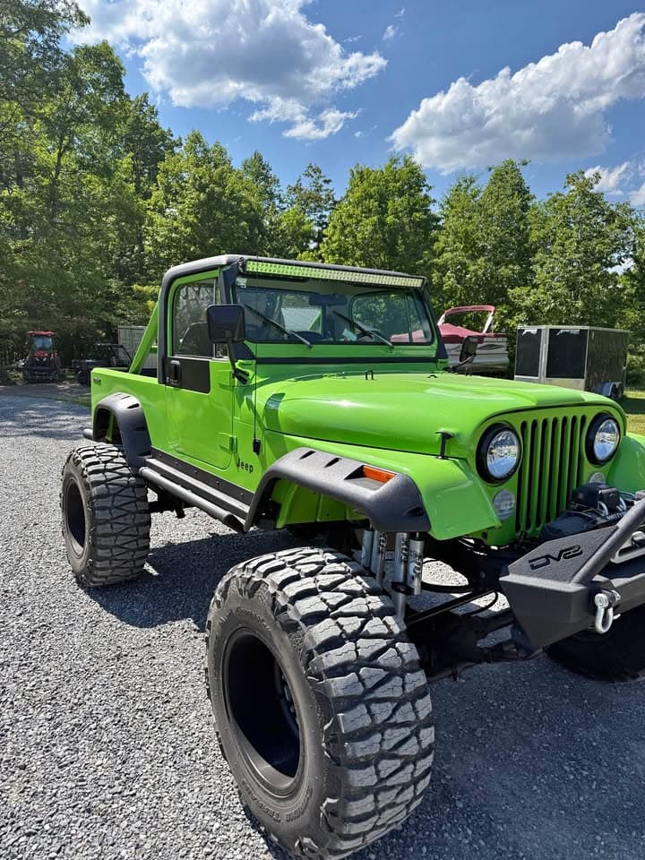 1981 Jeep Scrambler Has A LS2 In It